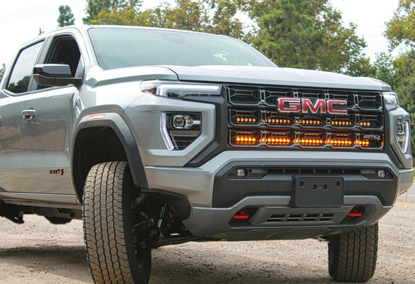 M & R Dual 40" Grille Light Bars | 2023+ Canyon