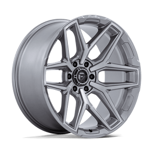 Fuel Off-Road Wheels Flux | Platinum | 6x5.5 | 1mm | 17x9 - Colorado & Canyon Enthusiasts