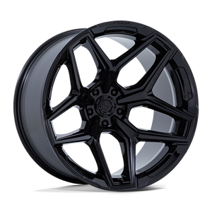 Fuel Off-Road Wheels Flux | Black | 6x5.5 | 1mm | 17x9 - Colorado & Canyon Enthusiasts