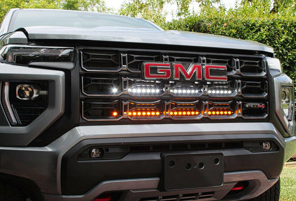 M & R Dual 30" Grille Light Bars | 2023+ Canyon