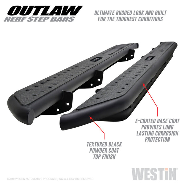 Westin Outlaw Nerf Step Bars | 15-23 Colorado/Canyon - Colorado & Canyon Enthusiasts
