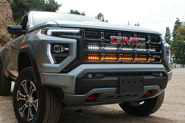 M & R Dual 40" Grille Light Bars | 2023+ Canyon