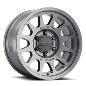 Method Race Wheels 703 | Titanium | 6x5.5 | -12mm | 17x9 - Colorado & Canyon Enthusiasts