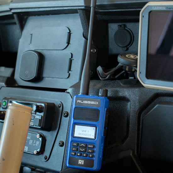 Rugged Radios Radio Mount for Handheld Radios - Colorado & Canyon Enthusiasts