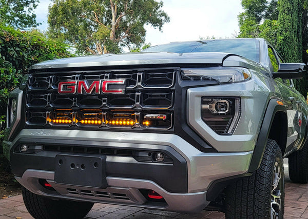 M & R Single 30" Grille Light Bars | 2023+ Canyon