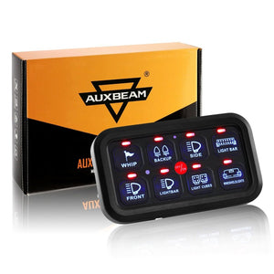 Auxbeam 8-Gang Switch Panel - Colorado & Canyon Enthusiasts