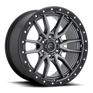 Fuel Rebel 6 | Gunmetal | 6x120 | +1mm | 17x9 - Colorado & Canyon Enthusiasts