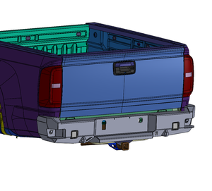 Chassis Unlimited Rear Bumper | 15-22 Colorado/Canyon - Colorado & Canyon Enthusiasts