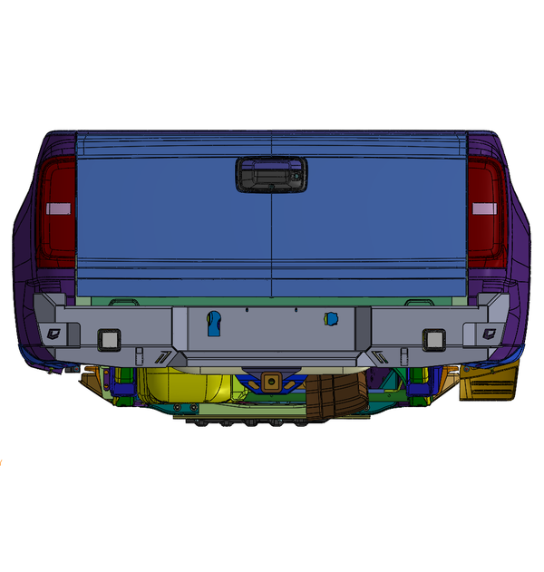 Chassis Unlimited Rear Bumper | 15-22 Colorado/Canyon - Colorado & Canyon Enthusiasts