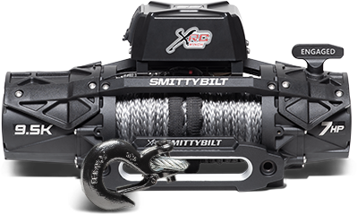 Smittybilt XRC Gen3 9.5K Comp Series Winch with Synthetic Cable - Colorado & Canyon Enthusiasts