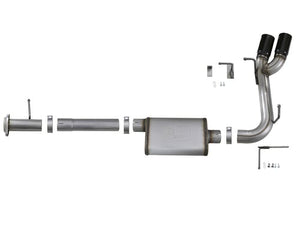 aFe Rebel Series 3" 409 Stainless Steel Cat-Back Exhaust System | 2017-22 3.6L V6 - Colorado & Canyon Enthusiasts