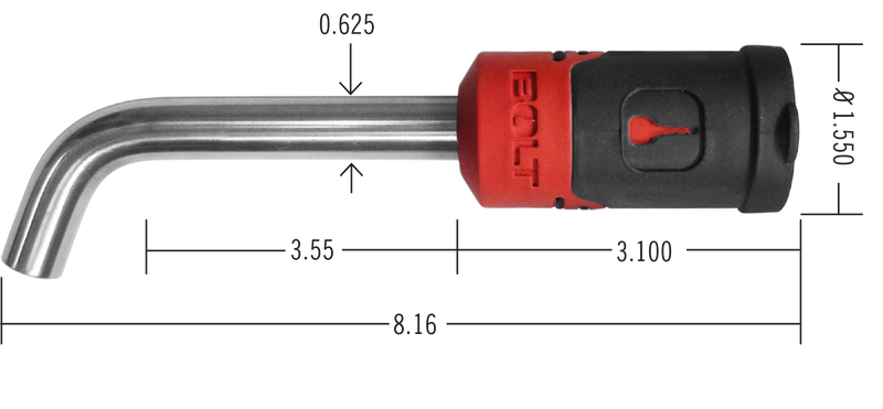 Bolt 5/8" Receiver Lock - Uses Factory Key - Colorado & Canyon Enthusiasts
