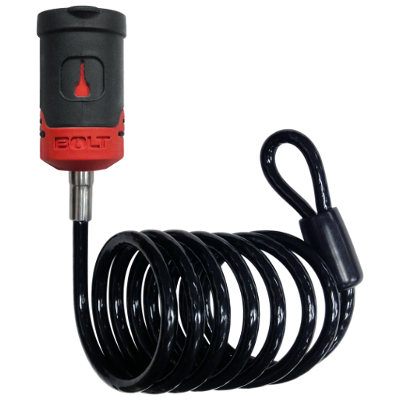 Bolt 6' Cable Lock - Uses Factory GM Center Cut Key