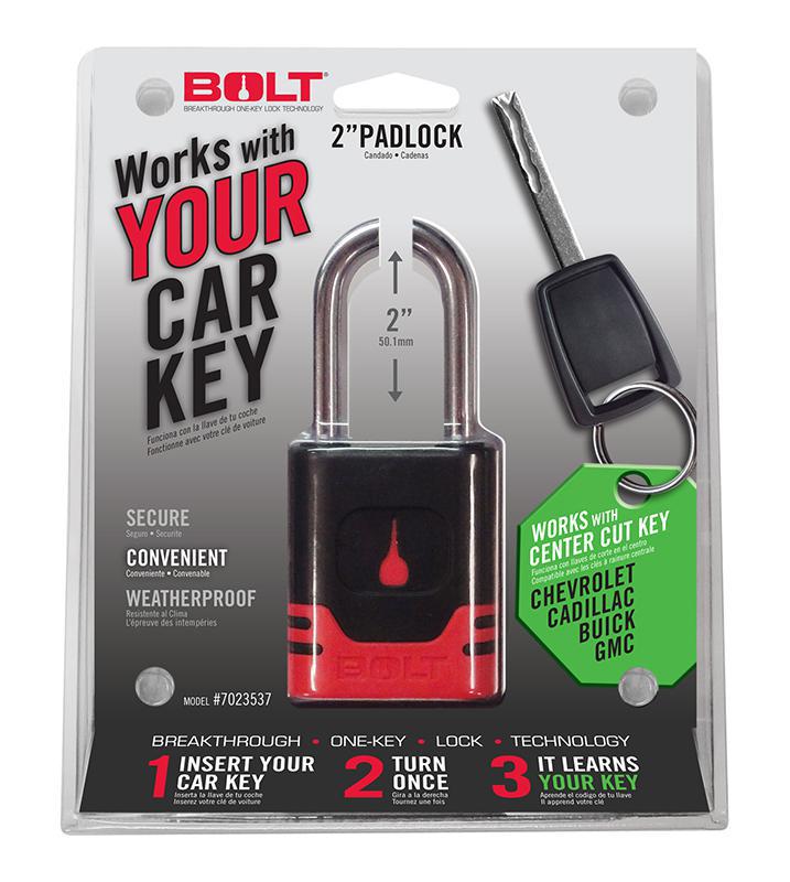 Bolt Padlock - Uses Factory GM Center Cut Key - Colorado & Canyon Enthusiasts