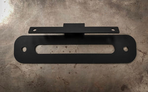 GoFab Low Profile Winch Bumper License Plate Bracket - Colorado & Canyon Enthusiasts