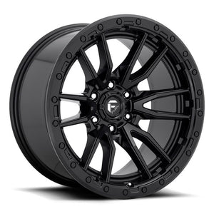Fuel Rebel 6 | Matte Black | 6x120 | +1mm | 17x9 - Colorado & Canyon Enthusiasts