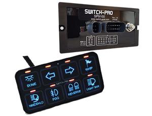 Switch-Pros SP9100 8-Switch Programmable Switch Panel Power System - Colorado & Canyon Enthusiasts