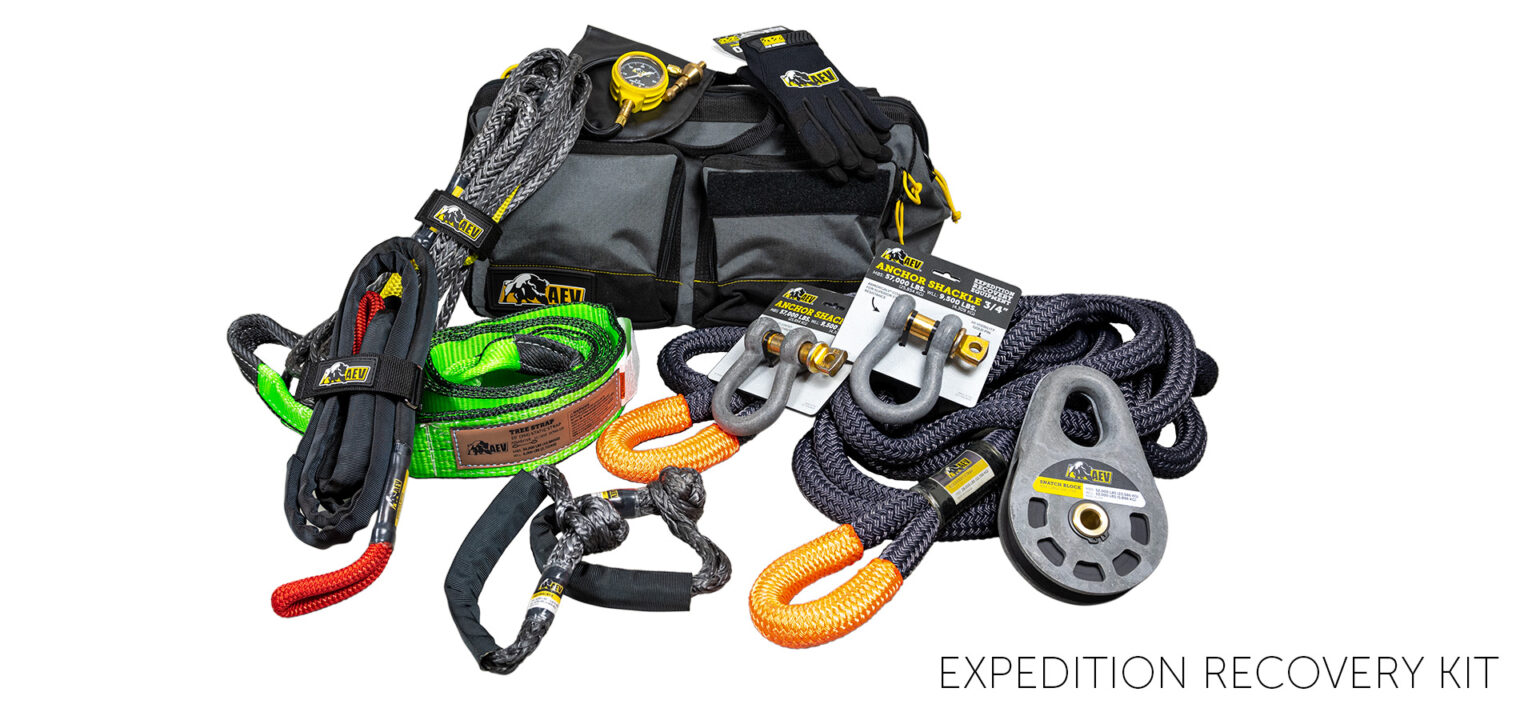 American Expedition Vehicles Mid-Size Expedition Recovery Kit (80808010AA)