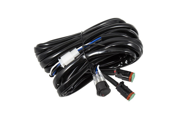 Diode Dynamics Heavy Duty Dual Output 2-Pin Offroad Wiring Harness
