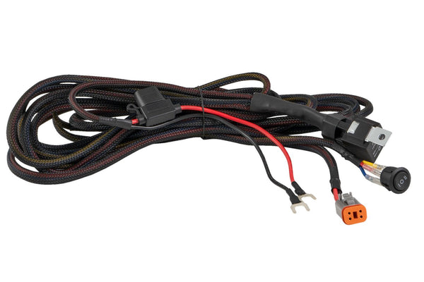 Diode Dynamics Heavy Duty Single Output 4-Pin Offroad Wiring Harness