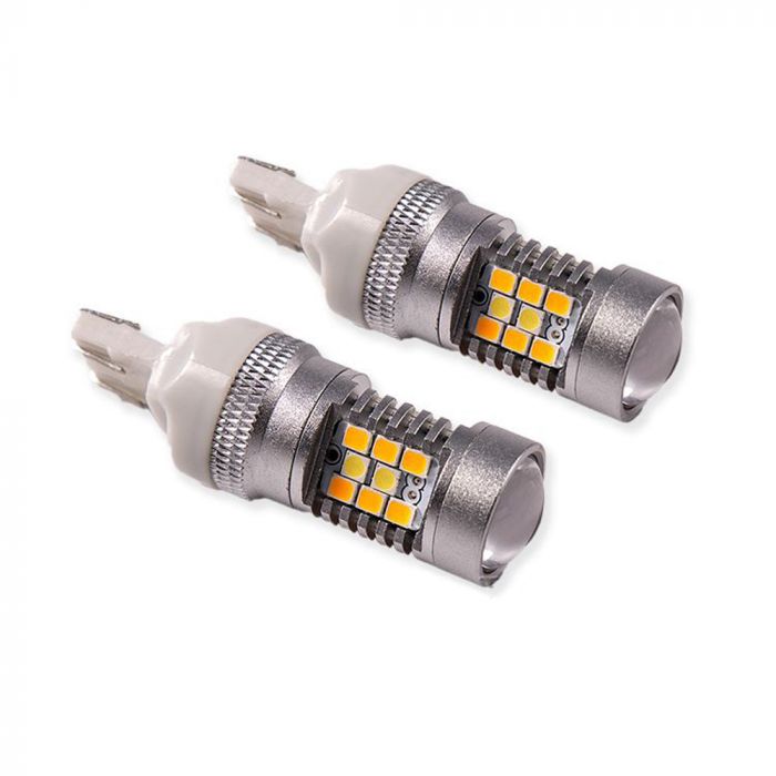 Diode Dynamics - DD0110P - 7443 LED Bulb HP24 LED Cool White Switchback Pair - Colorado & Canyon Enthusiasts