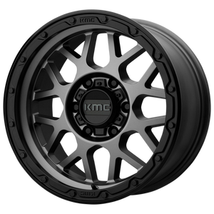 KMC Grenade | Matte Gray | 6x120 | 0mm | 17x8.5 - Colorado & Canyon Enthusiasts
