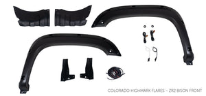 AEV Highmark Front Fender Flares | 2019-22 Colorado ZR2 Bison - Colorado & Canyon Enthusiasts