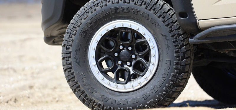 AEV Crestone | Satin Black | 6x120 | +25mm | 17x8