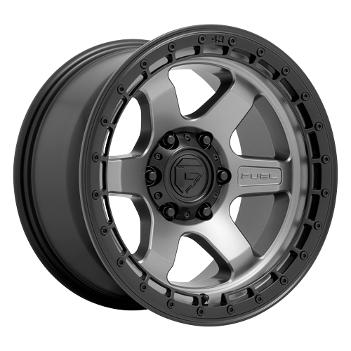Fuel Block | Gunmetal | 6x120 | +1mm | 17x9 - Colorado & Canyon Enthusiasts