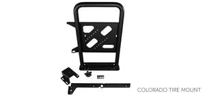 AEV Vertical Tire Mount - Colorado & Canyon Enthusiasts